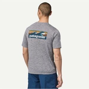 Patagonia Capilene Cool Daily Waters Graphic T Shirt Short Sleeve like new XL